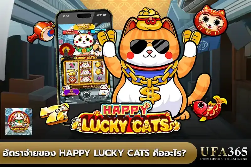 อัตราจ่ายของ Happy Lucky Cats