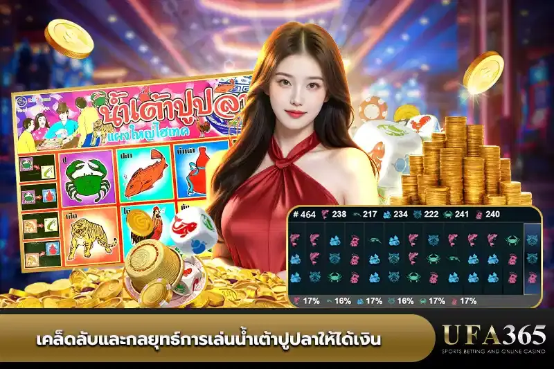 เล่นน้ำเต้าปูปลาให้ได้เงิน
